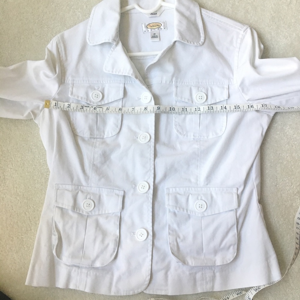 Talbots white jacket - Picture 4 of 6